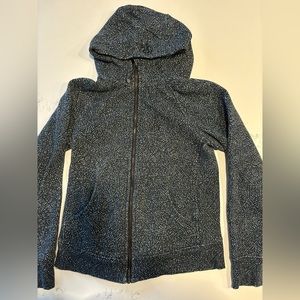 Lululemon scuba hoodie size 10. Blue/Black.